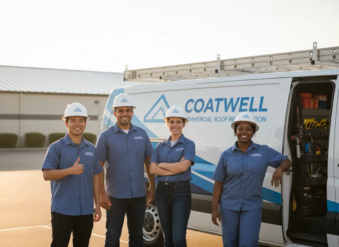 Commercial roof coating company in Madison Lake, MN
